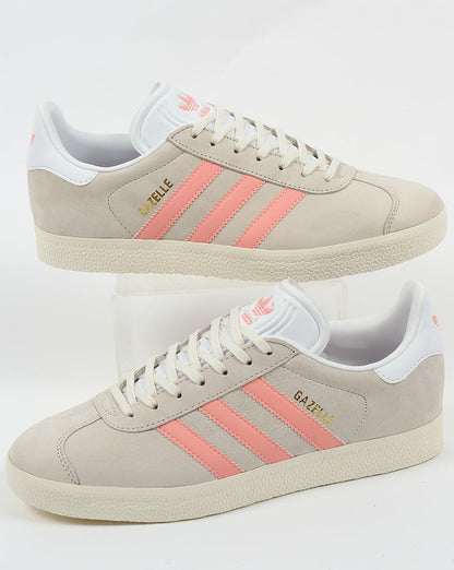 Adidas Gazelle Sneakers Kreideweiß/Hellrosa