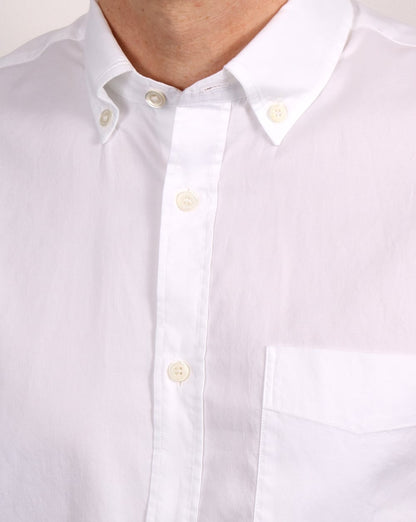 Aquascutum Ashford Oxford SS Hemd Weiß
