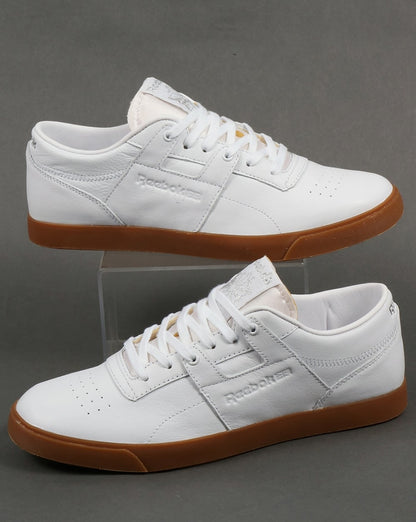 Reebok Workout Low CLN FVS Turnschuhe Weiß/Silber/Gummi