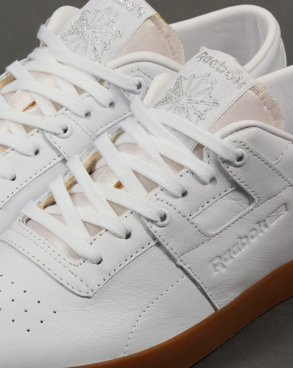 Reebok Workout Low CLN FVS Turnschuhe Weiß/Silber/Gummi