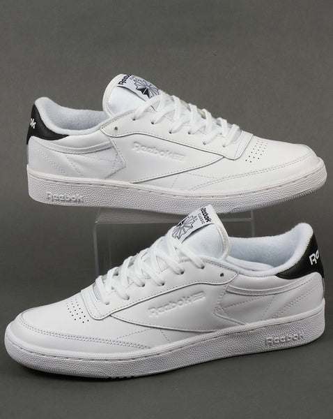 Reebok Club C 85 Retro Trainers White/Black