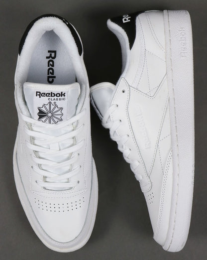 Reebok Club C 85 Retro-Sneaker Weiß/Schwarz