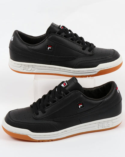 Fila Vintage Original Tennisschuhe Schwarz/Gummi