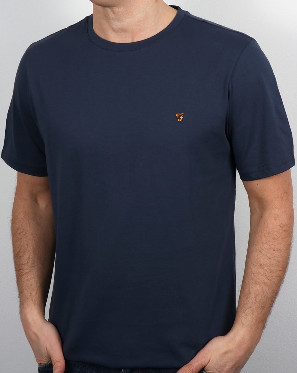 Farah Denny T-Shirt Marineblau