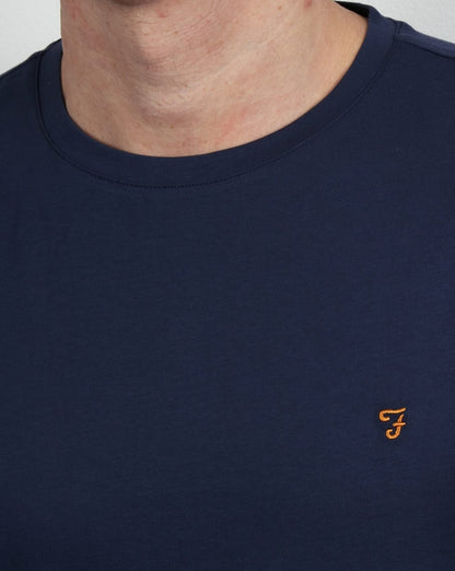 Farah Denny T-Shirt Marineblau