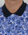 Pretty Green Caversham Paisley Polo Shirt Blue