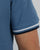 Pretty Green Tipped Polo Shirt Mid Blue