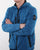 Marshall Artist Liquid Nylon Hooded Overshirt Cyan