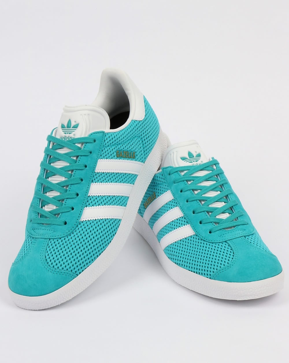 Adidas Gazelle Textil-Sneakers Energy Blau/Weiß