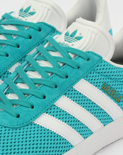 Adidas Gazelle Textil-Sneakers Energy Blau/Weiß