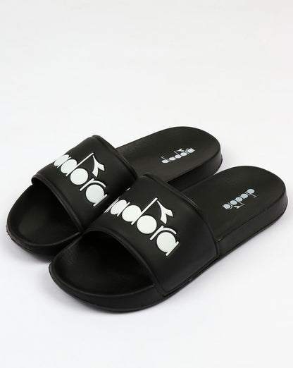 Diadora Serifos 90 Slides Schwarz