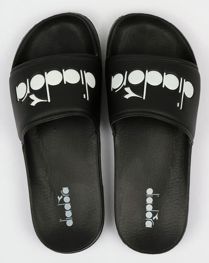 Diadora Serifos 90 Slides Schwarz