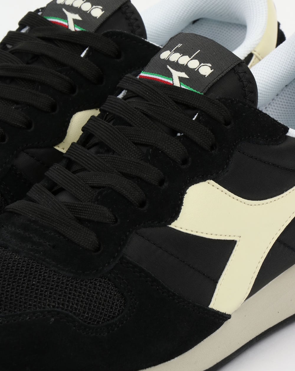 Diadora Camaro Sneakers Schwarz/Flüsterweiß
