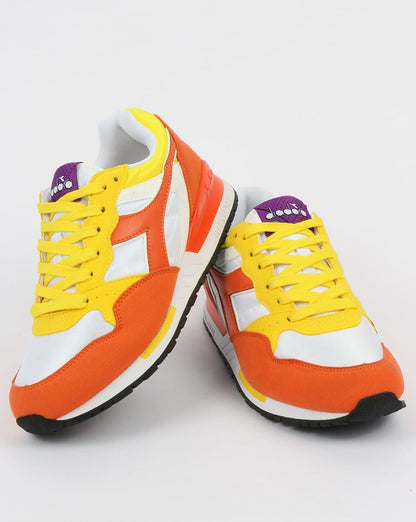 Diadora Intrepid NYL Sneakers Zinnoberrot Orange/Gelb