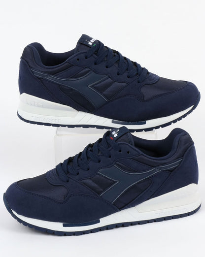 Diadora Intrepid NYL Trainer Saltire Navy
