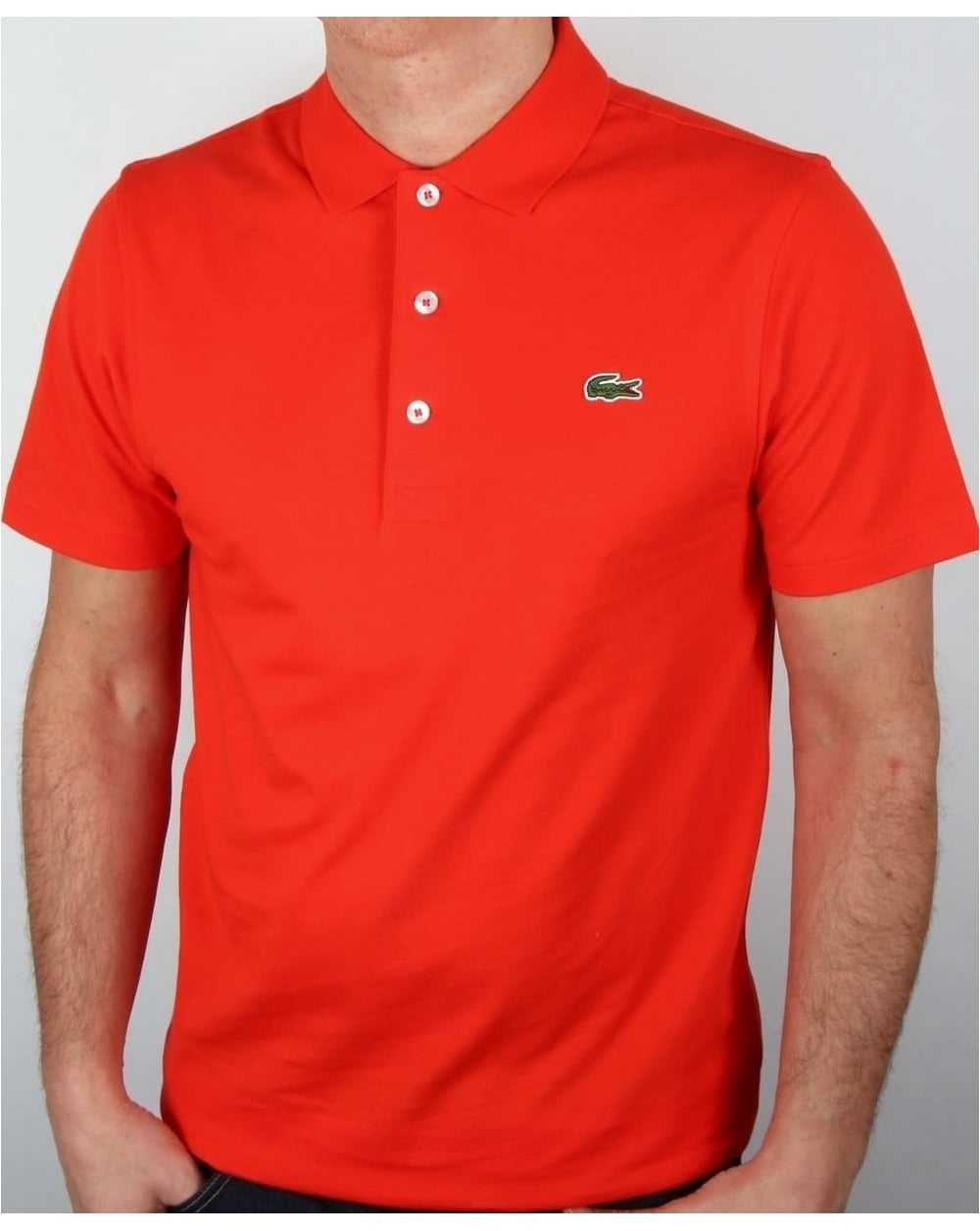 Lacoste Poloshirt Ätnarot