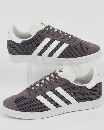Adidas Gazelle Textil-Sneaker Trace Grey/White