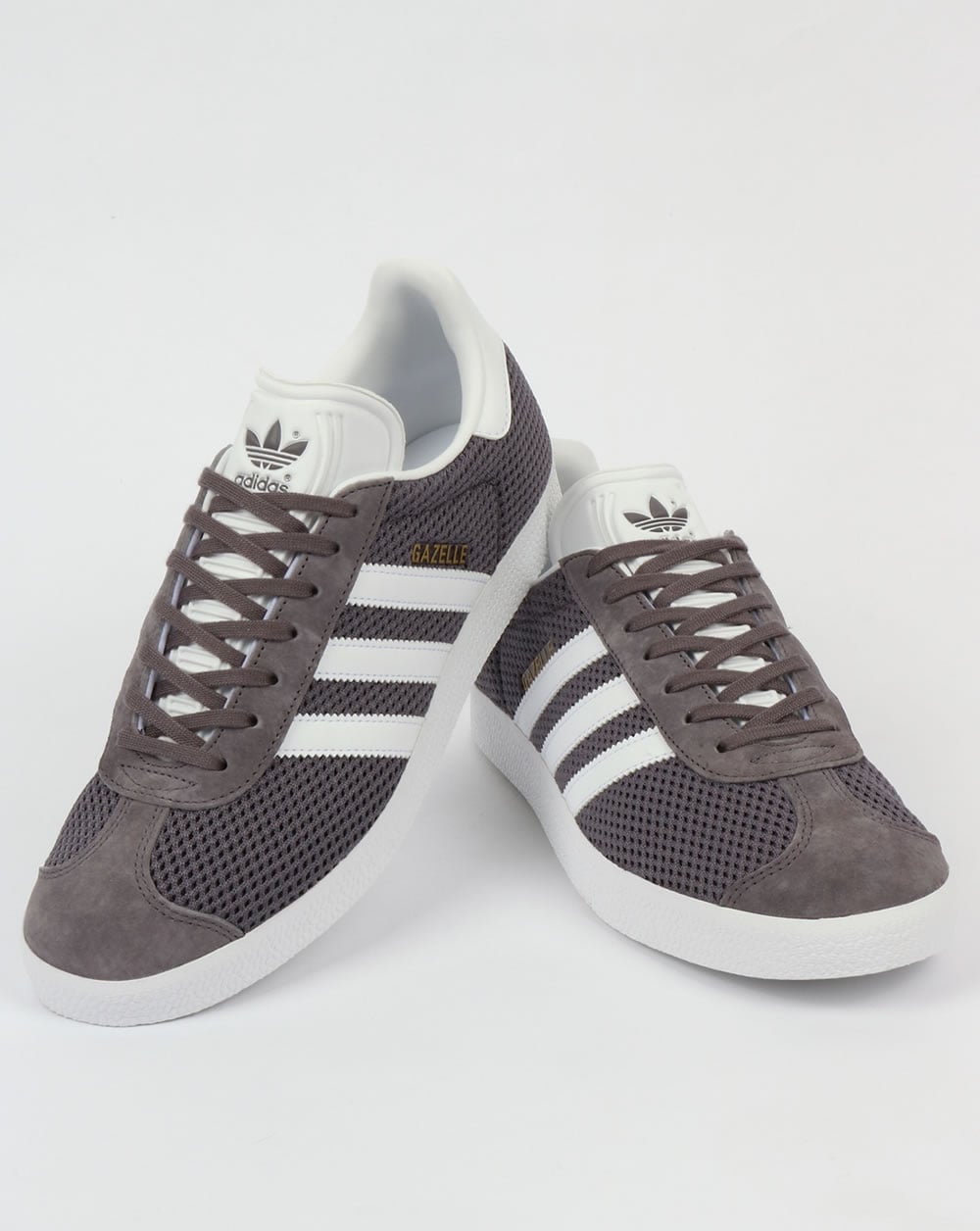 Adidas Gazelle Textil-Sneaker Trace Grey/White