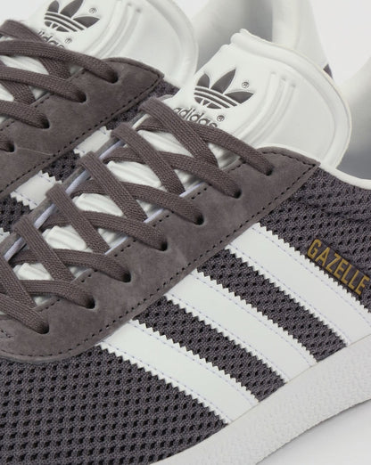 Adidas Gazelle Textil-Sneaker Trace Grey/White