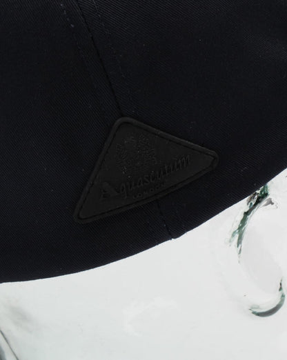 Aquascutum Gunther Canvas Cap Marineblau