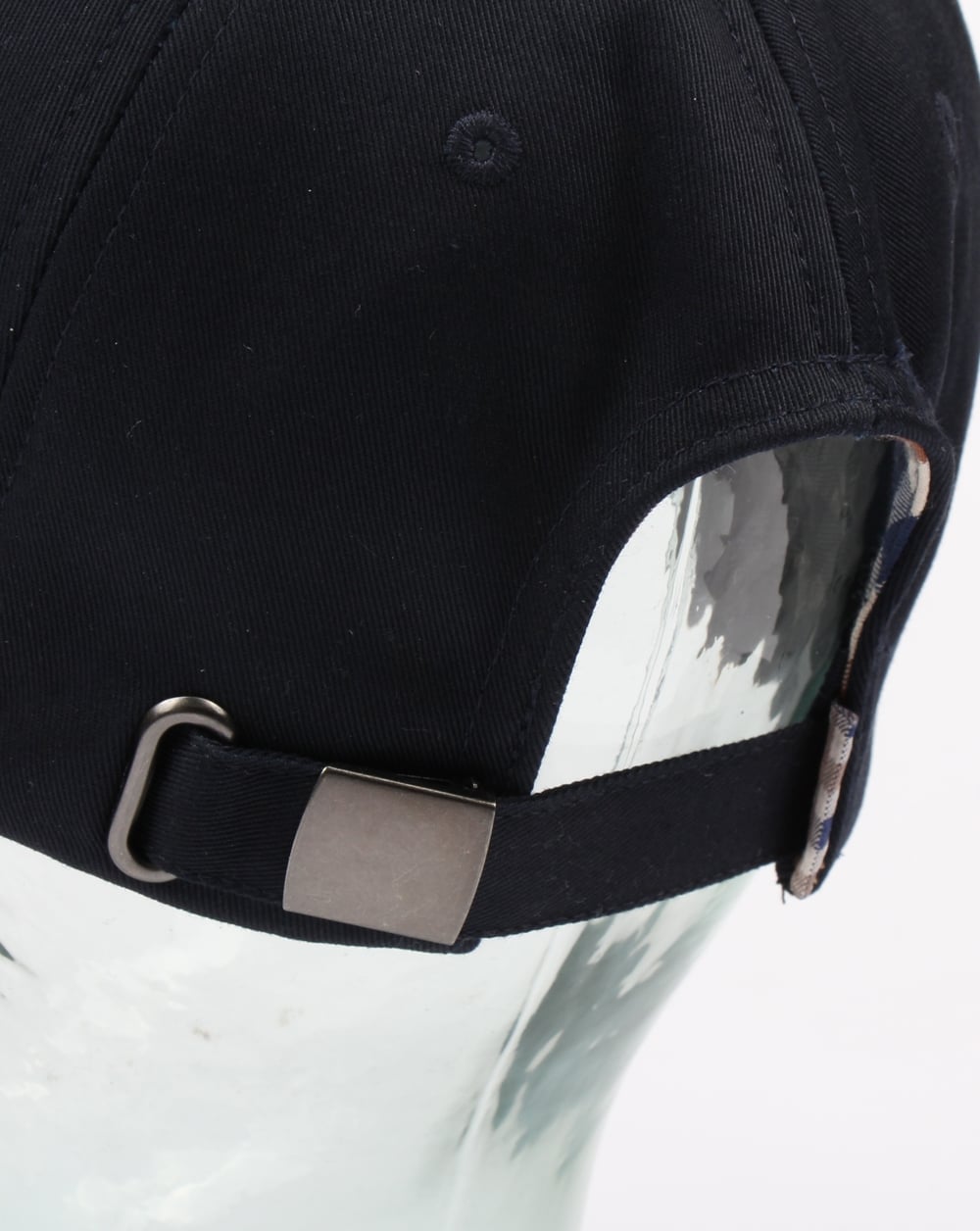 Aquascutum Gunther Canvas Cap Marineblau