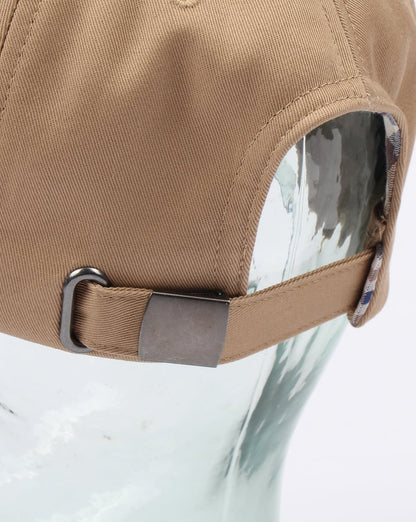 Aquascutum Gunther Canvas Cap Kamel