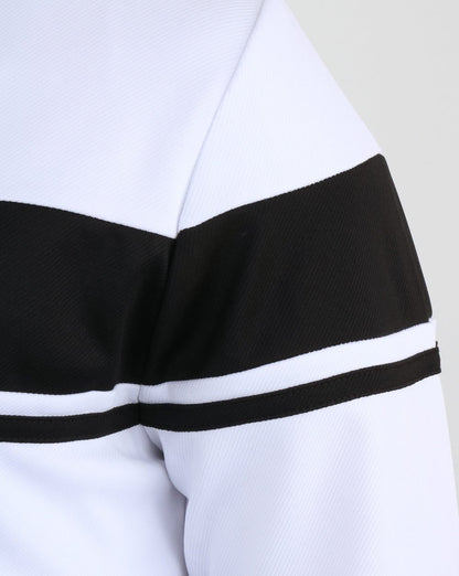 Sergio Tacchini Masters Trainingsjacke Weiß/Schwarz
