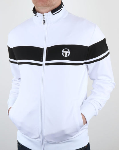 Sergio Tacchini Masters Trainingsjacke Weiß/Schwarz