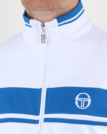 Sergio Tacchini Masters Trainingsjacke Weiß/Royal