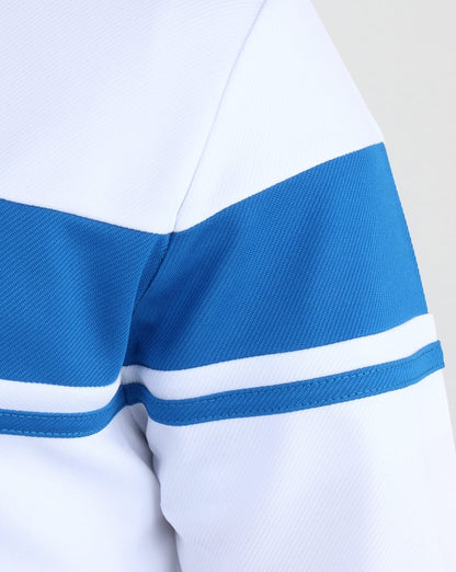 Sergio Tacchini Masters Trainingsjacke Weiß/Royal