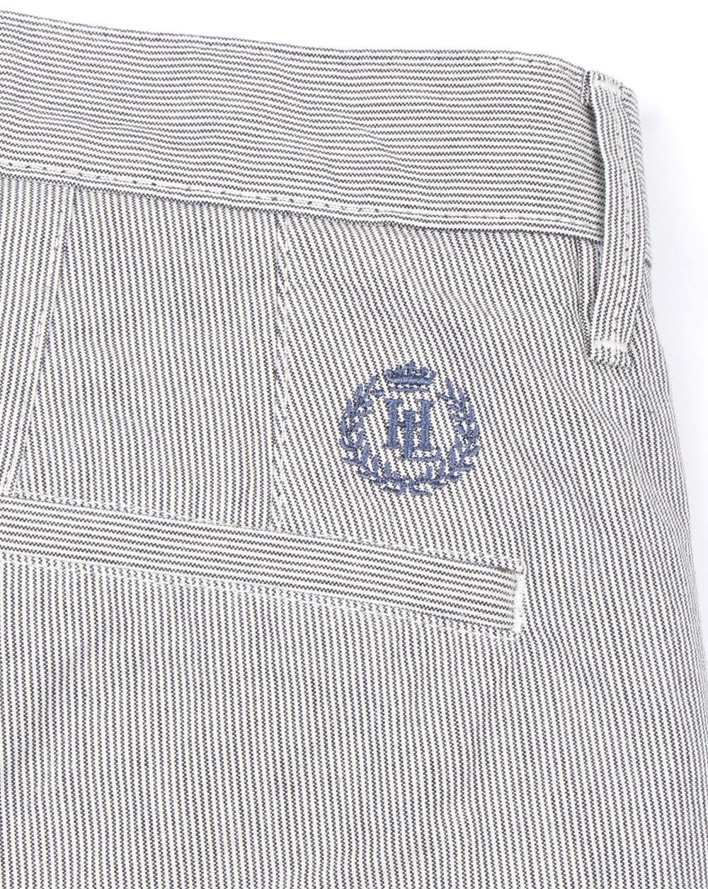Henri Lloyd Myton gestreifte Shorts Marineblau