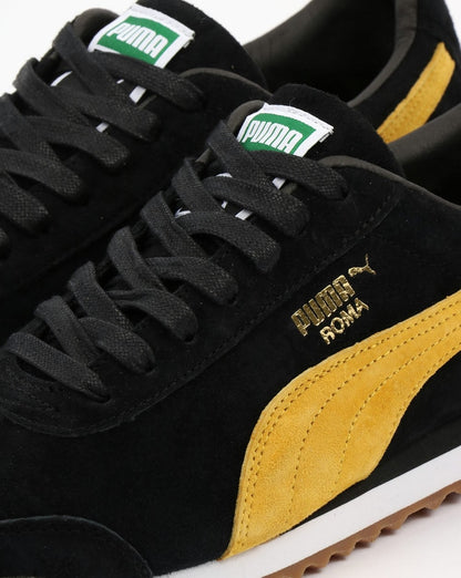 Puma Roma Sneakers Schwarz/Gelb