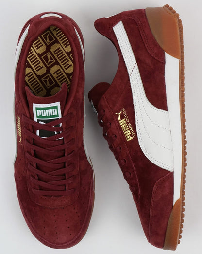 Puma Trimm Quick Sneaker Burgund/Weiß
