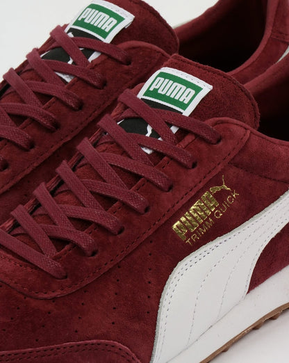 Puma Trimm Quick Sneaker Burgund/Weiß