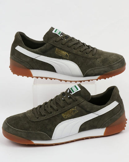 Puma Trimm Quick Sneaker Forest Night/Weiß