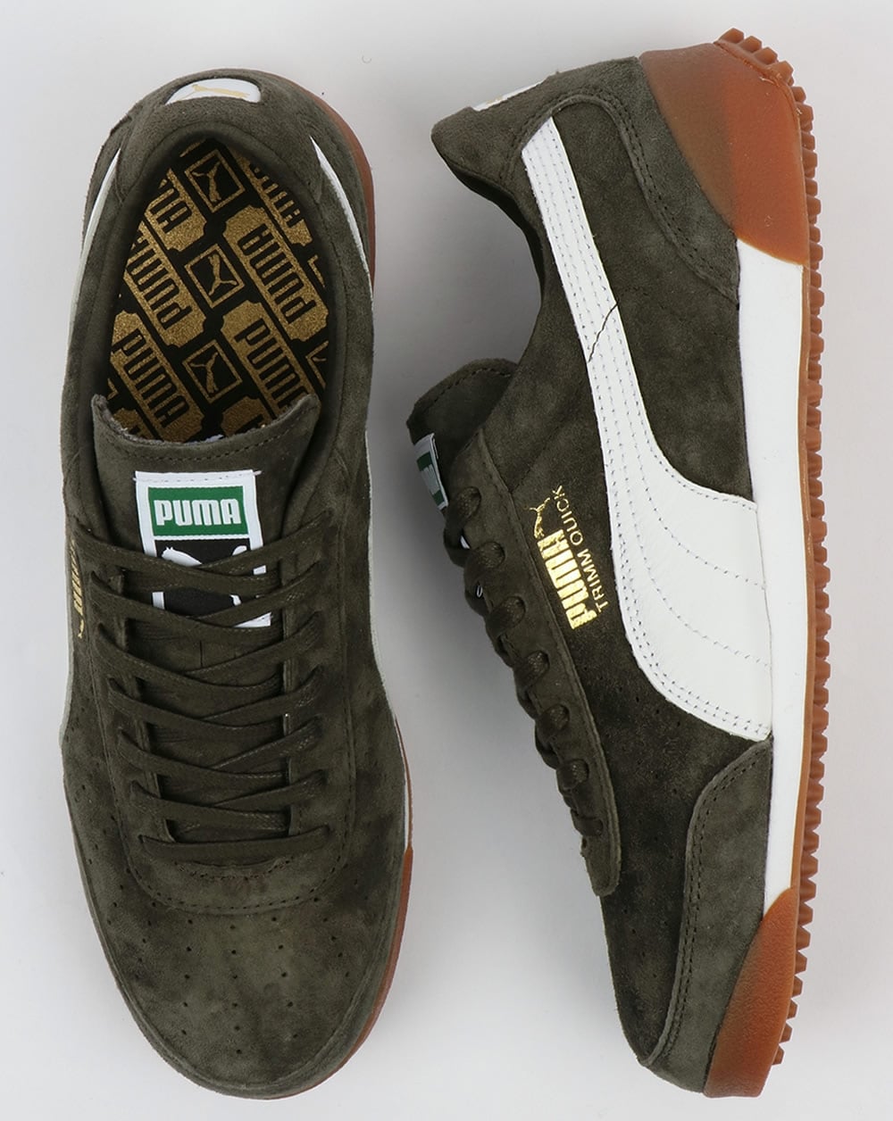 Puma Trimm Quick Sneaker Forest Night/Weiß