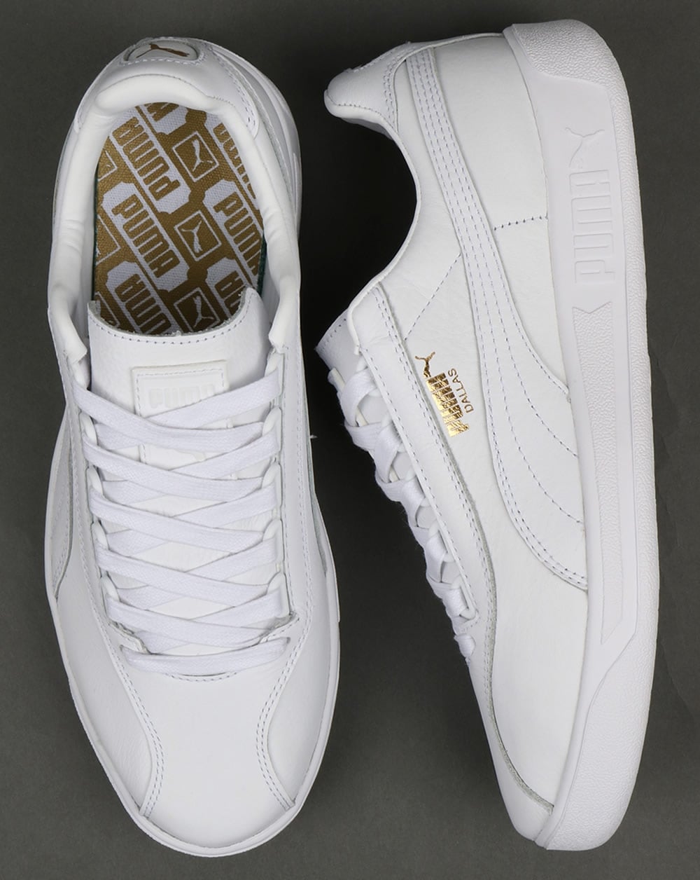Puma Dallas OG Leder-Sneaker Weiß