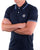Sergio Tacchini Reed Polo Shirt Navy/white