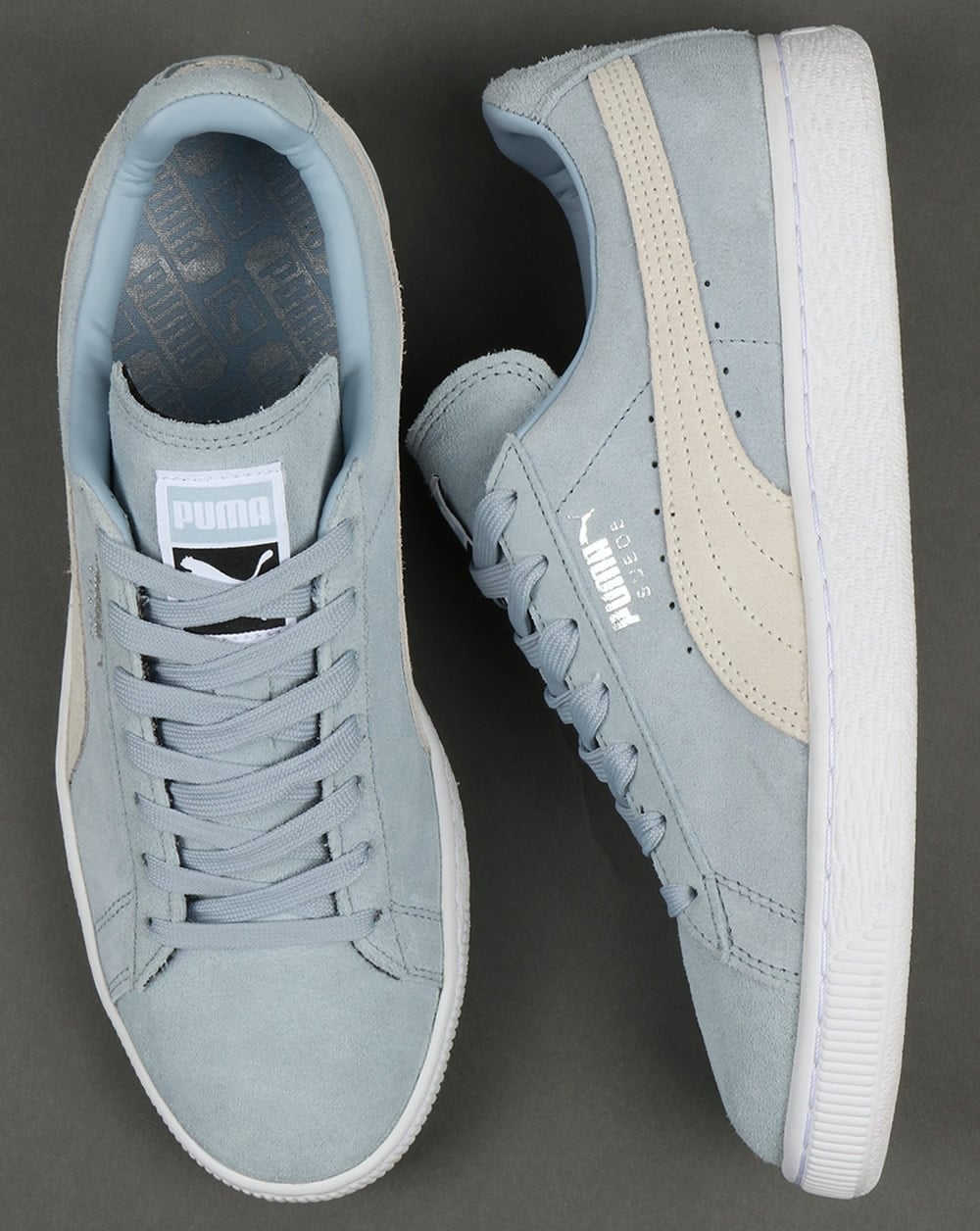Puma Suede Classic Sneakers Himmelblau/Weiß