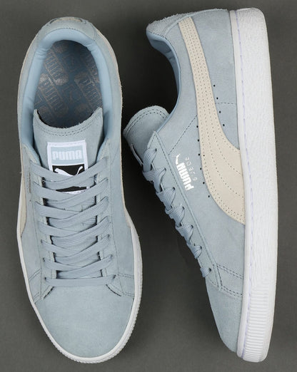 Puma Suede Classic Sneakers Himmelblau/Weiß