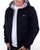 Lacoste Full Zip Hooded Sweat Navy