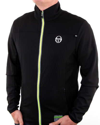 Sergio Tacchini Vinson Trainingsjacke Schwarz/Weiß