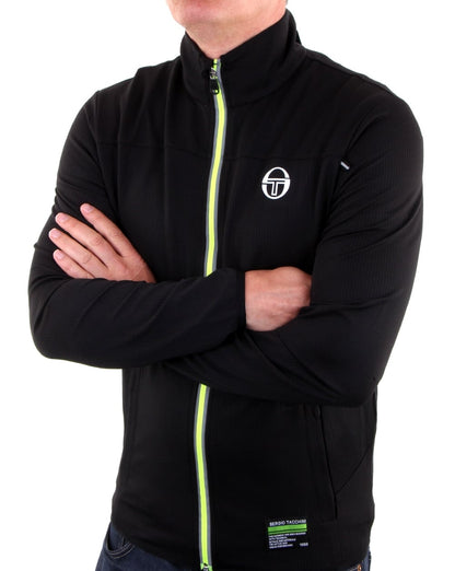 Sergio Tacchini Vinson Trainingsjacke Schwarz/Weiß
