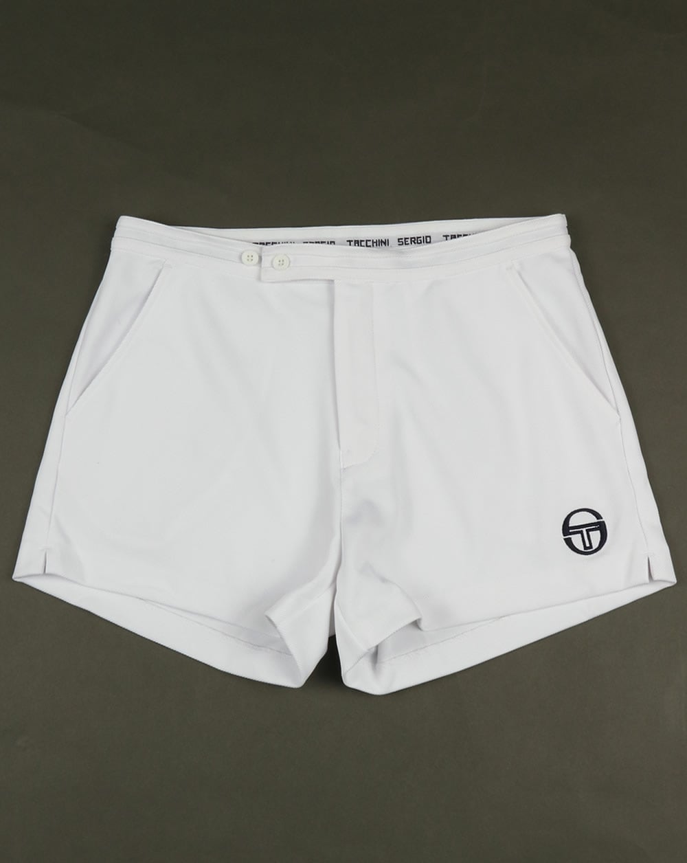 Sergio Tacchini Archivio Shorts Weiß/Marineblau
