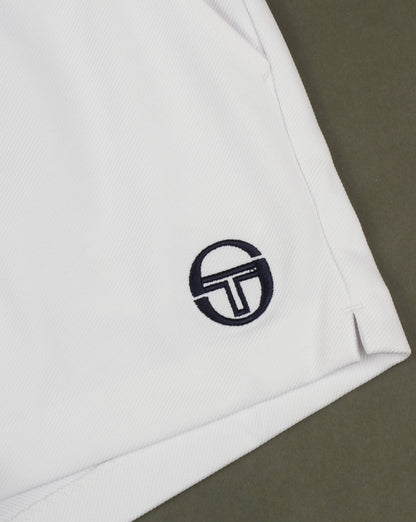 Sergio Tacchini Archivio Shorts Weiß/Marineblau
