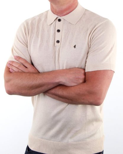 Gabicci Vintage Masso Poloshirt Hafer