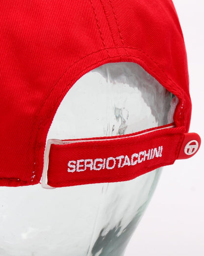 Sergio Tacchini Baseball Cap Rot/Weiß