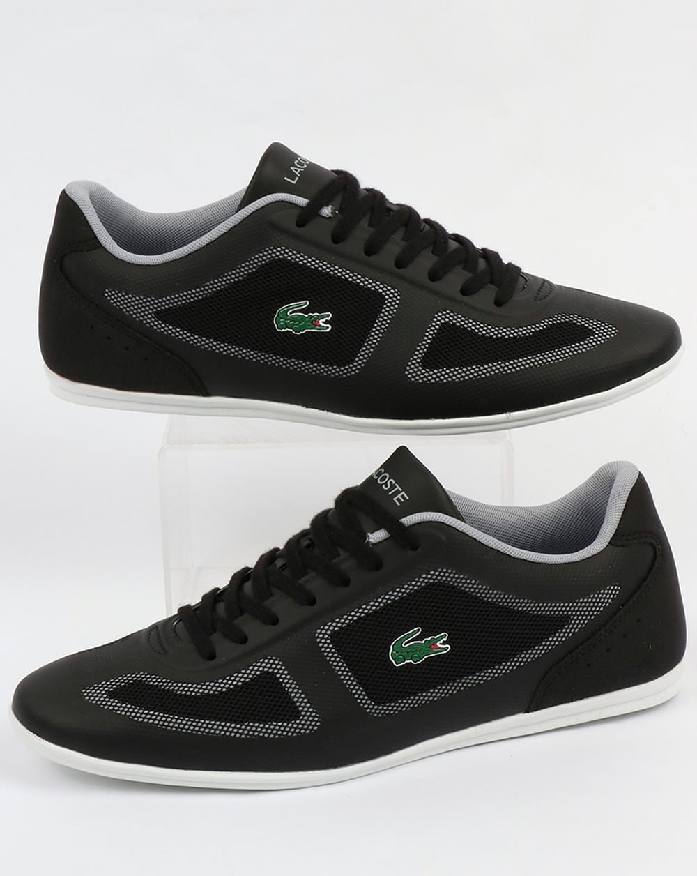 Lacoste Misano Evo Sneaker Schwarz/Grau