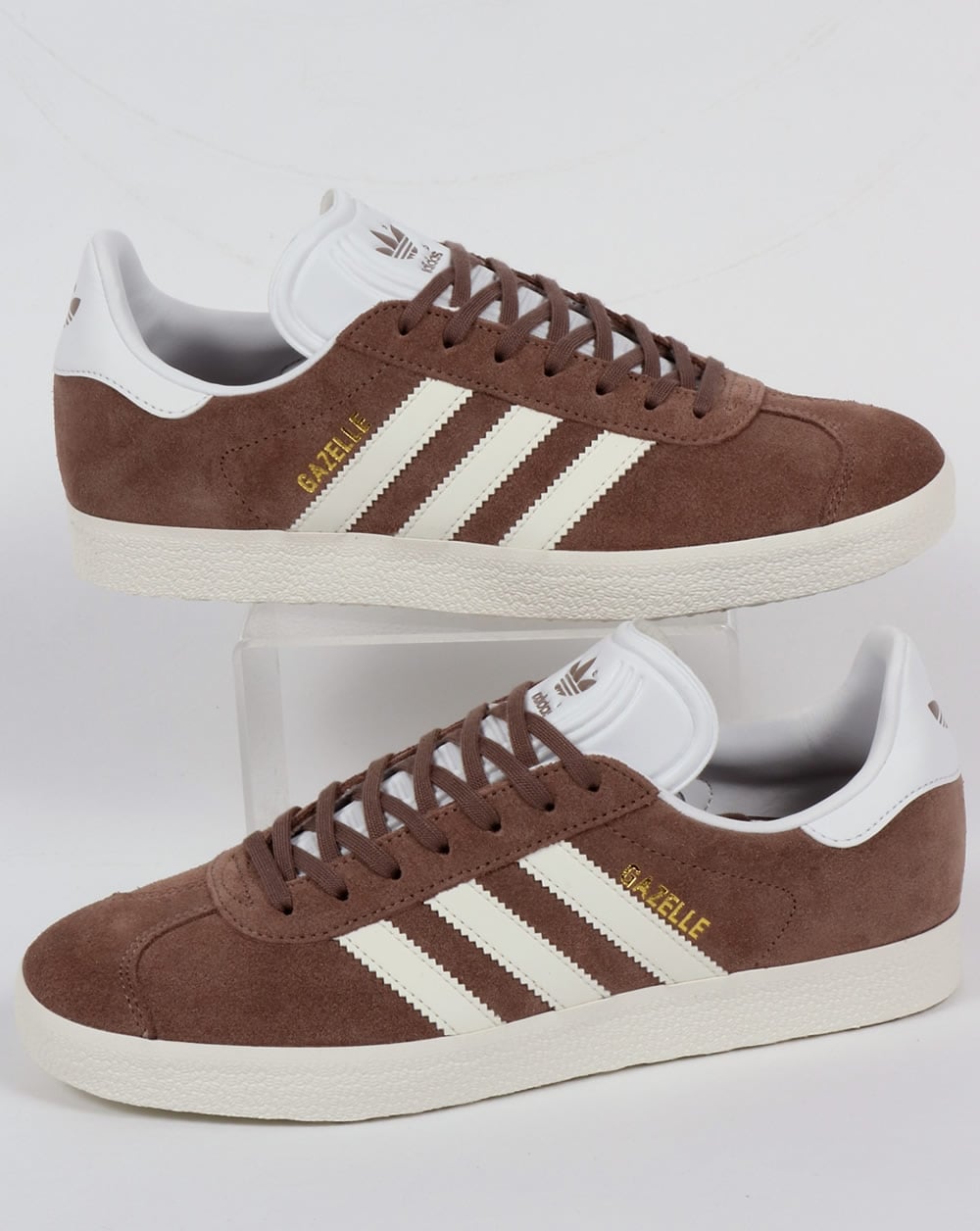 Adidas Gazelle Sneakers Soft Brown/Off White