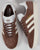 Adidas Gazelle Trainers Soft Brown/Off White
